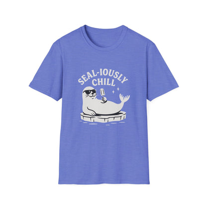 Seal T-Shirt - 'Sealiously Chill' Softstyle Tee