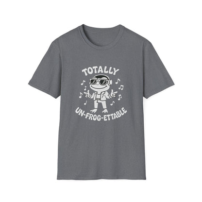 Frog T-Shirt - 'Totally Un-Frog-Gettable' Softstyle Tee