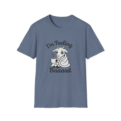Goat T-Shirt - 'I'm Feeling Baaad' Softstyle Tee