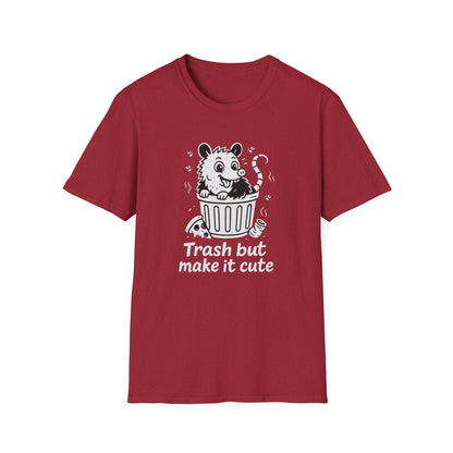 Possum T-Shirt - 'Trash But Make it Cute' Softstyle Tee