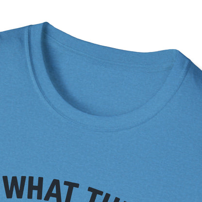 Moose T-Shirt - 'What The Moose Is Going On' Softstyle Tee