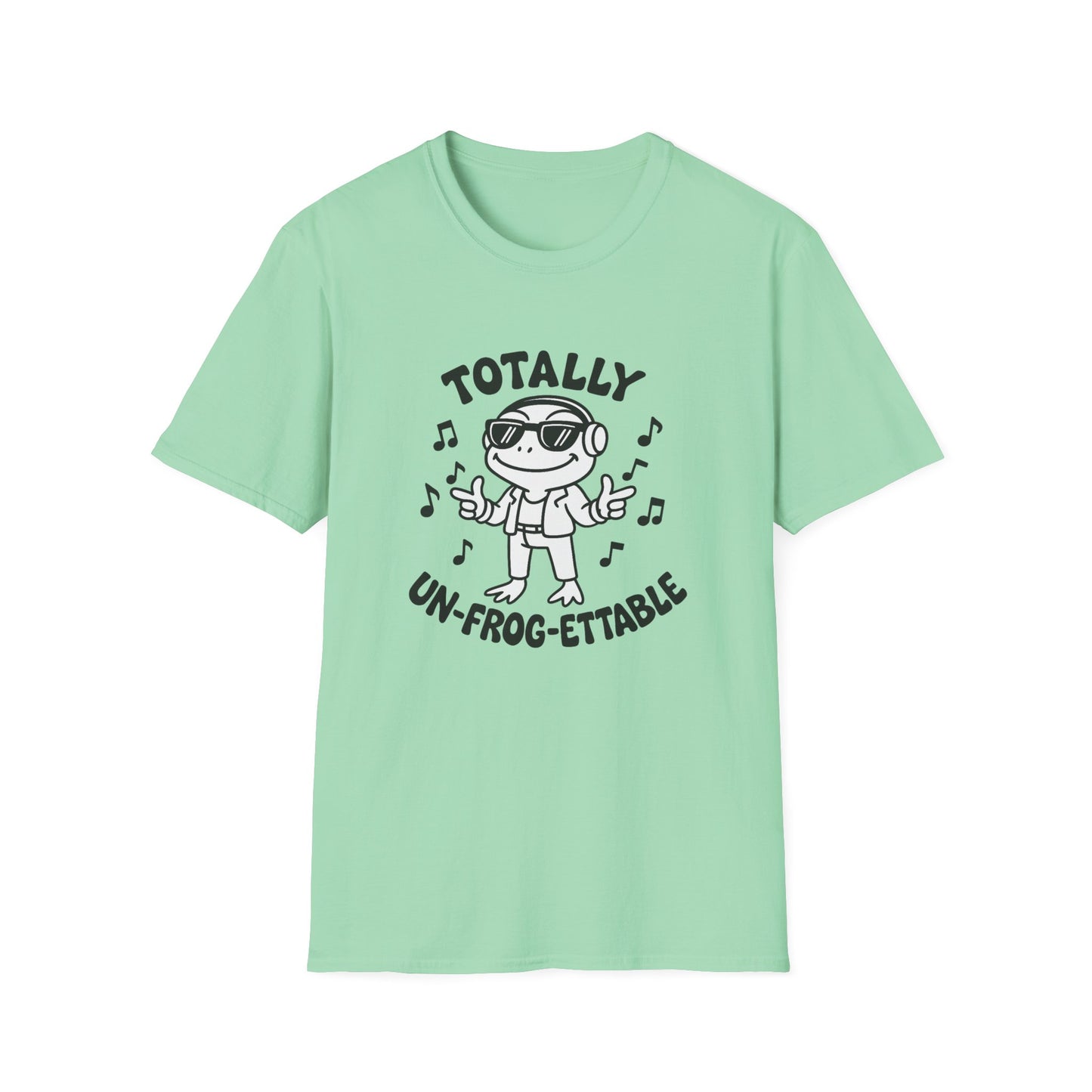 Frog T-Shirt - 'Totally Un-Frog-Gettable' Softstyle Tee