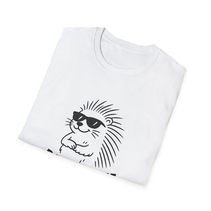 Porcupine T-Shirt - 'Porcu-Fine' Softstyle Tee