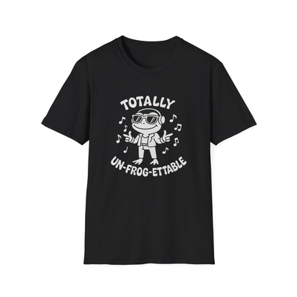 Frog T-Shirt - 'Totally Un-Frog-Gettable' Softstyle Tee