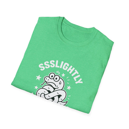 Slightly Unstable T-Shirt, Unisex Tee, Funny Graphic Shirt, Casual Wear, Gift for Friends, Quirky Fashion Statement