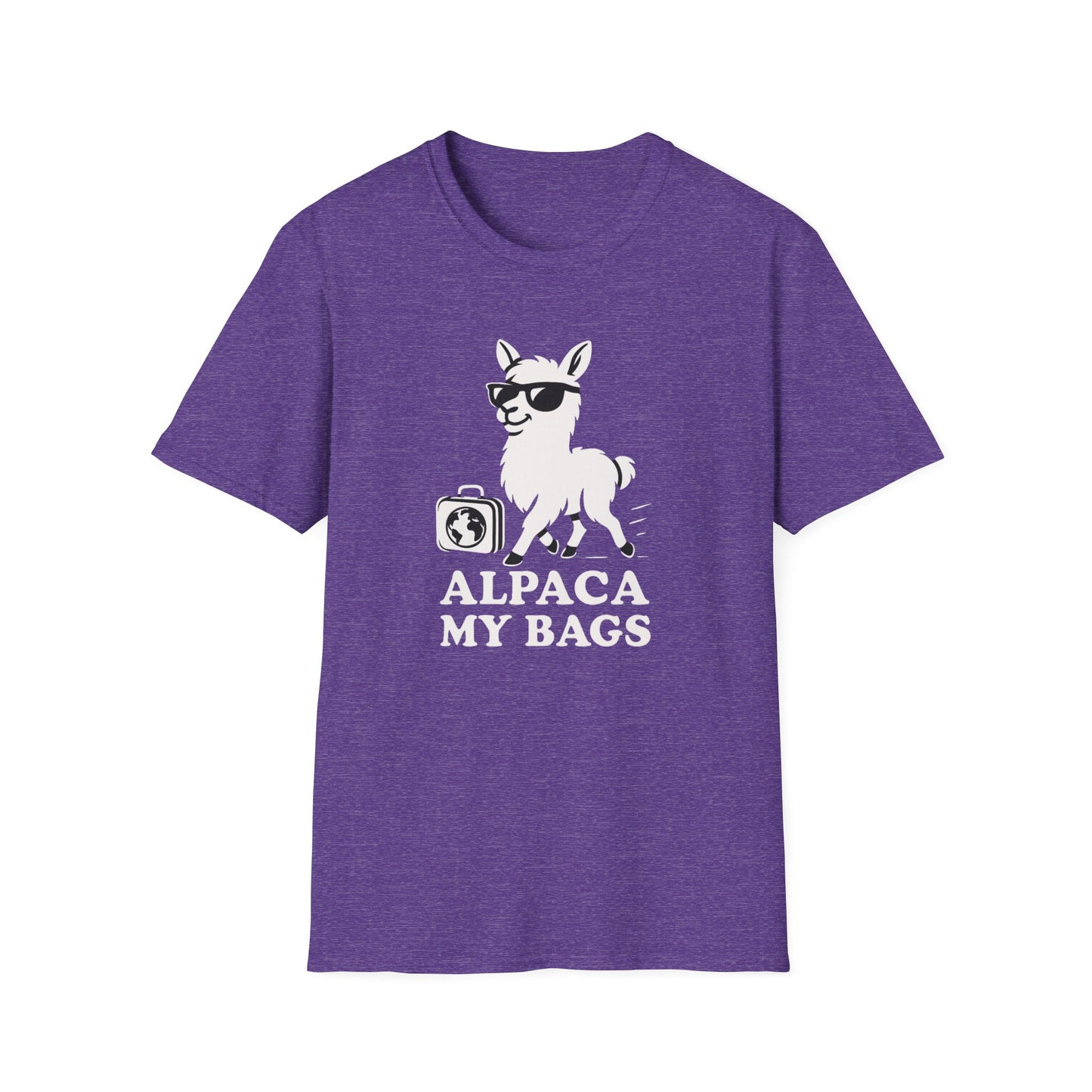 Alpaca T-Shirt - 'Alpaca My Bags' Softstyle Tee