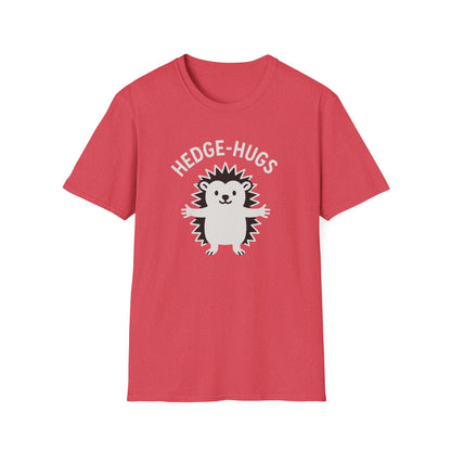Hedgehog T-Shirt - 'Hedge-Hugs' Softstyle Tee