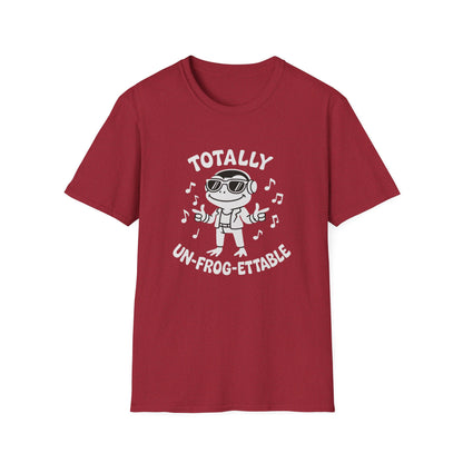 Frog T-Shirt - 'Totally Un-Frog-Gettable' Softstyle Tee