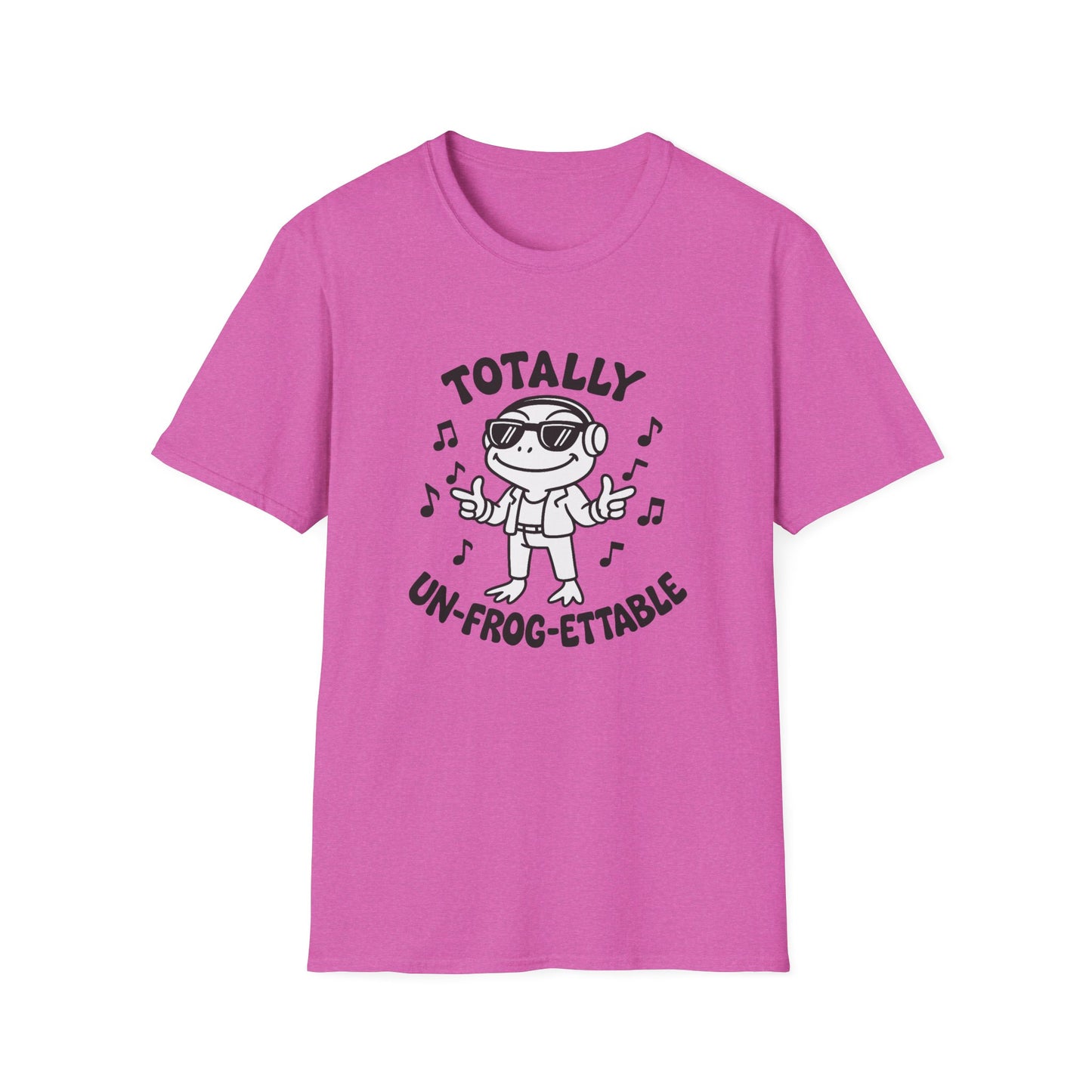 Frog T-Shirt - 'Totally Un-Frog-Gettable' Softstyle Tee