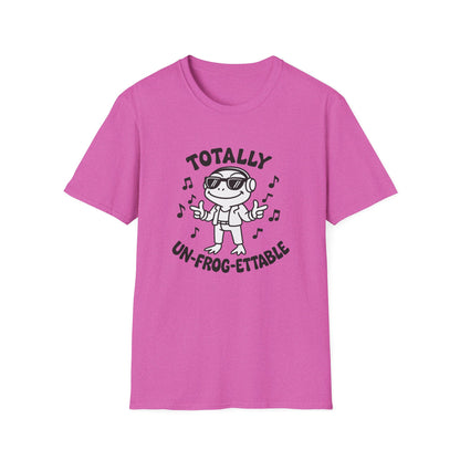 Frog T-Shirt - 'Totally Un-Frog-Gettable' Softstyle Tee