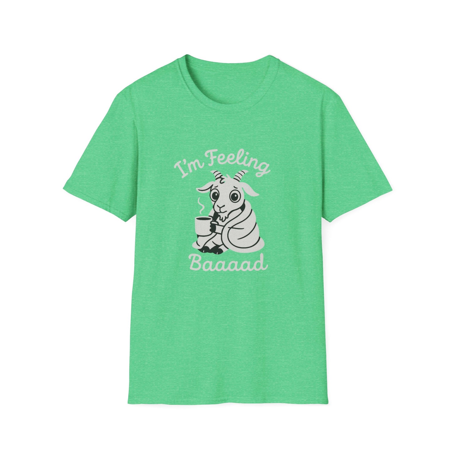Goat T-Shirt - 'I'm Feeling Baaad' Softstyle Tee